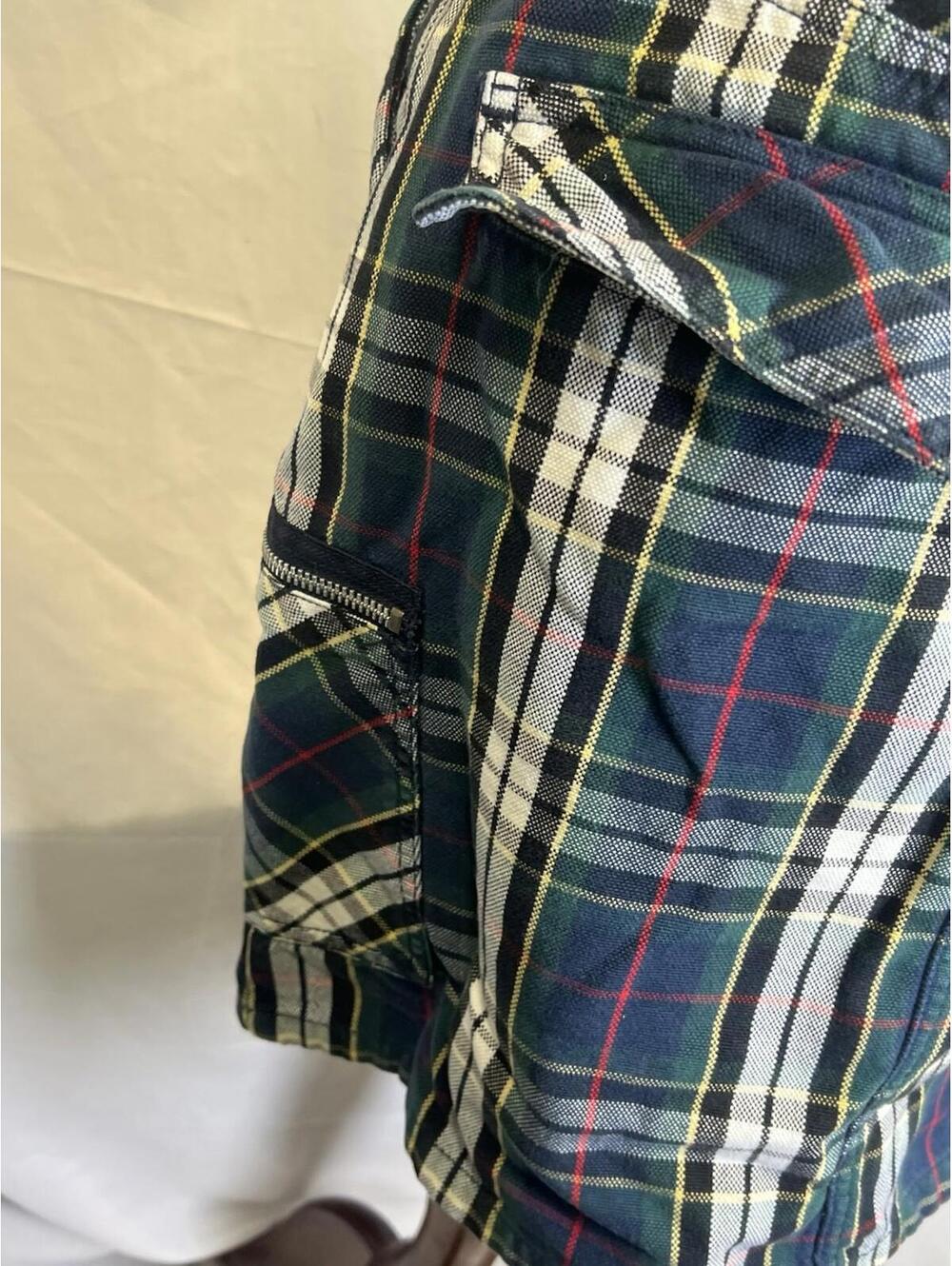 Tommy Hilfiger Jeans Classic Tartan Plaid Skirt With 5 Pockets VTG Sz 6 EUC Y2K - Picture 7 of 9